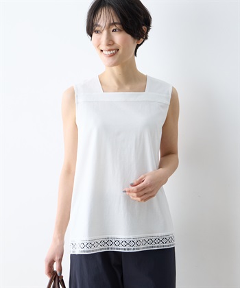 DECOY ひやさらスクエアタンクトップ【冷感】【UVカット】_variationthumb_1