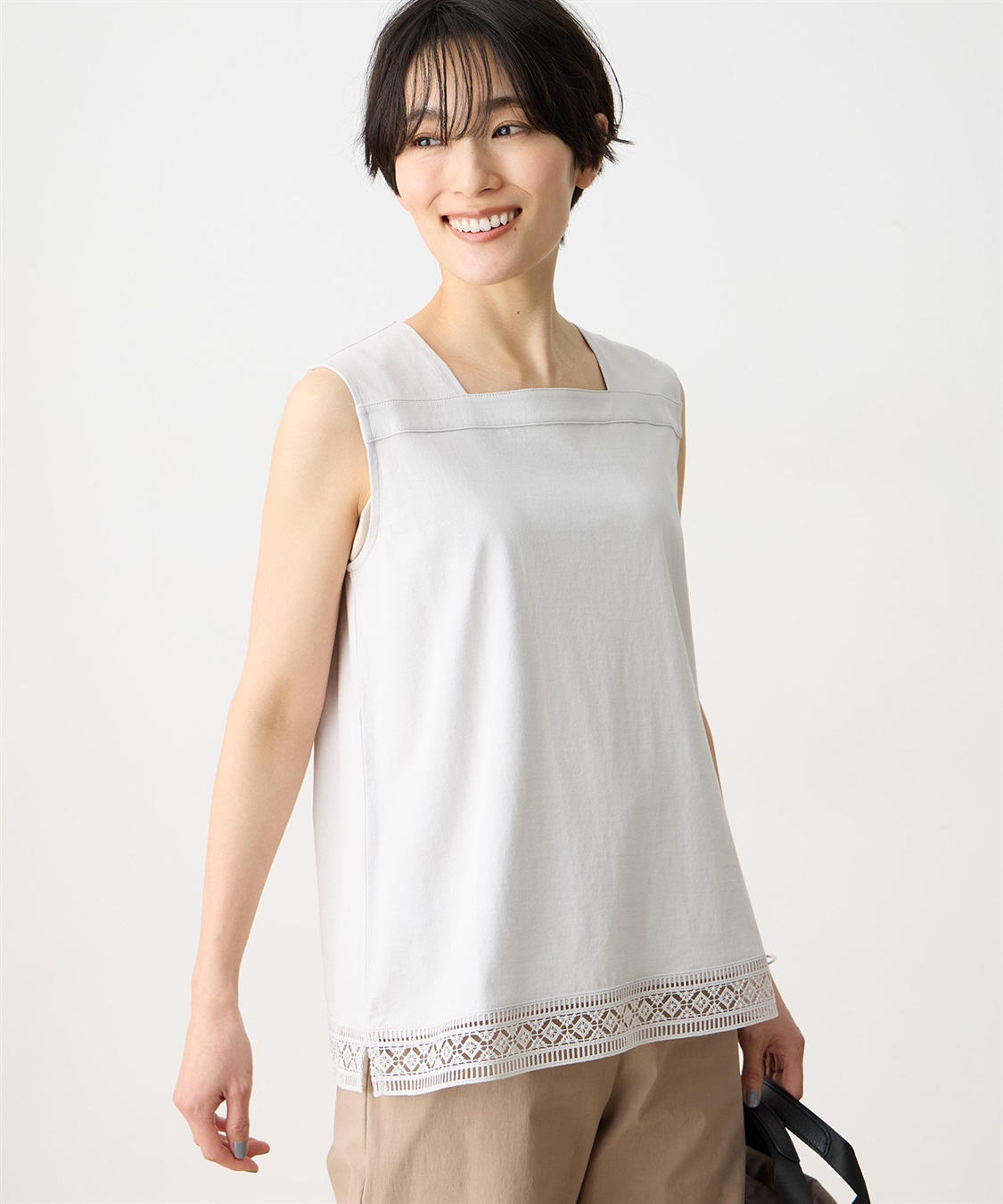 DECOY ひやさらスクエアタンクトップ【冷感】【UVカット】_variation_2