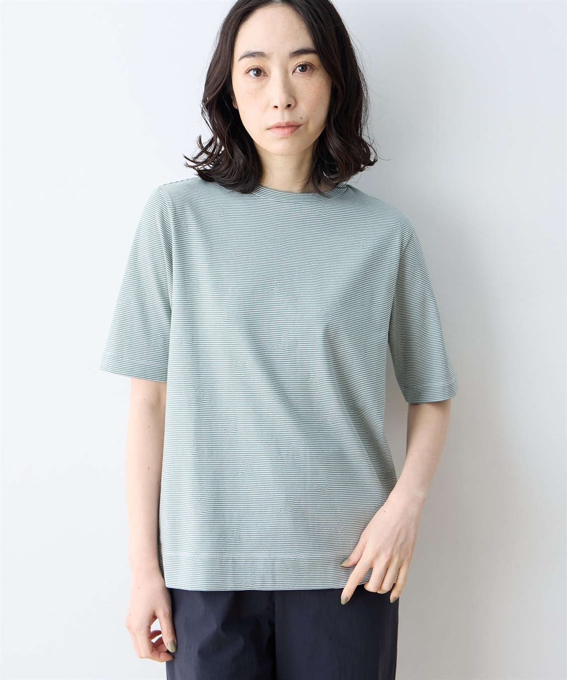 DECOY ミジンボーダーT【オーガニックコットン】_variation_2