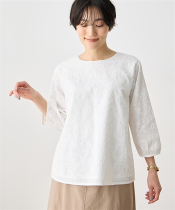 DECOY ひやさらドッキングプルオーバー【冷感】【UVカット】_variationthumb_1