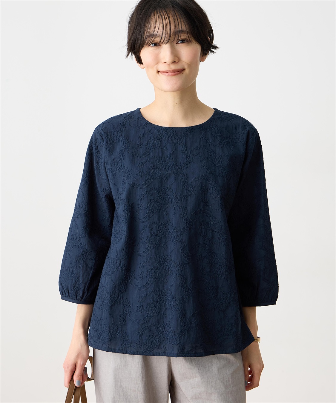 DECOY ひやさらドッキングプルオーバー【冷感】【UVカット】_variation_3