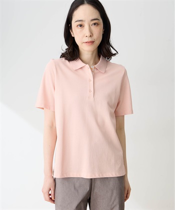 DECOY 【in Bloomコラボ】ひやさらポロシャツ【冷感】【UVカット】【ひやさら・UVカット・オーガニックコットン】_variationthumb_1
