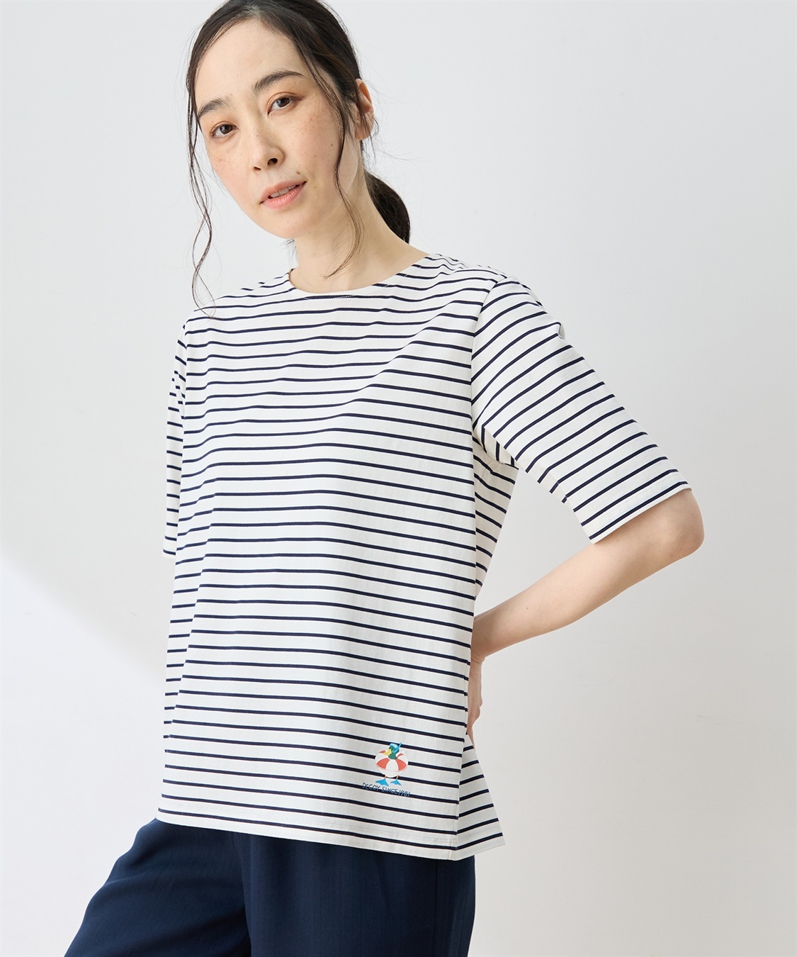 DECOY ひやさらプレミアムボーダー Tシャツ_variation_1