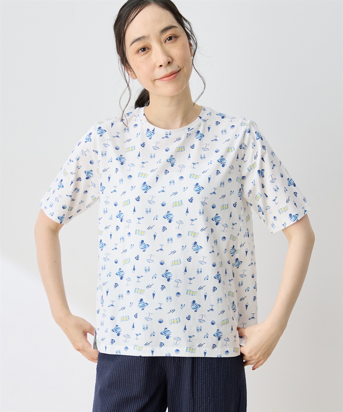 DECOY ひやさらプレミアムプリントTシャツ_variation_2