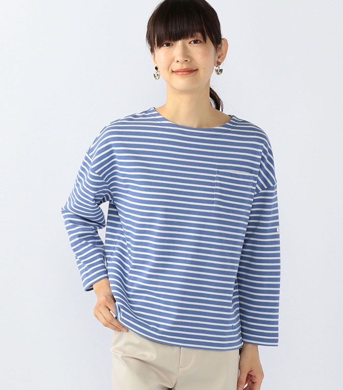 DECOY オーガニックコットンボーダープルオーバー_variation_1