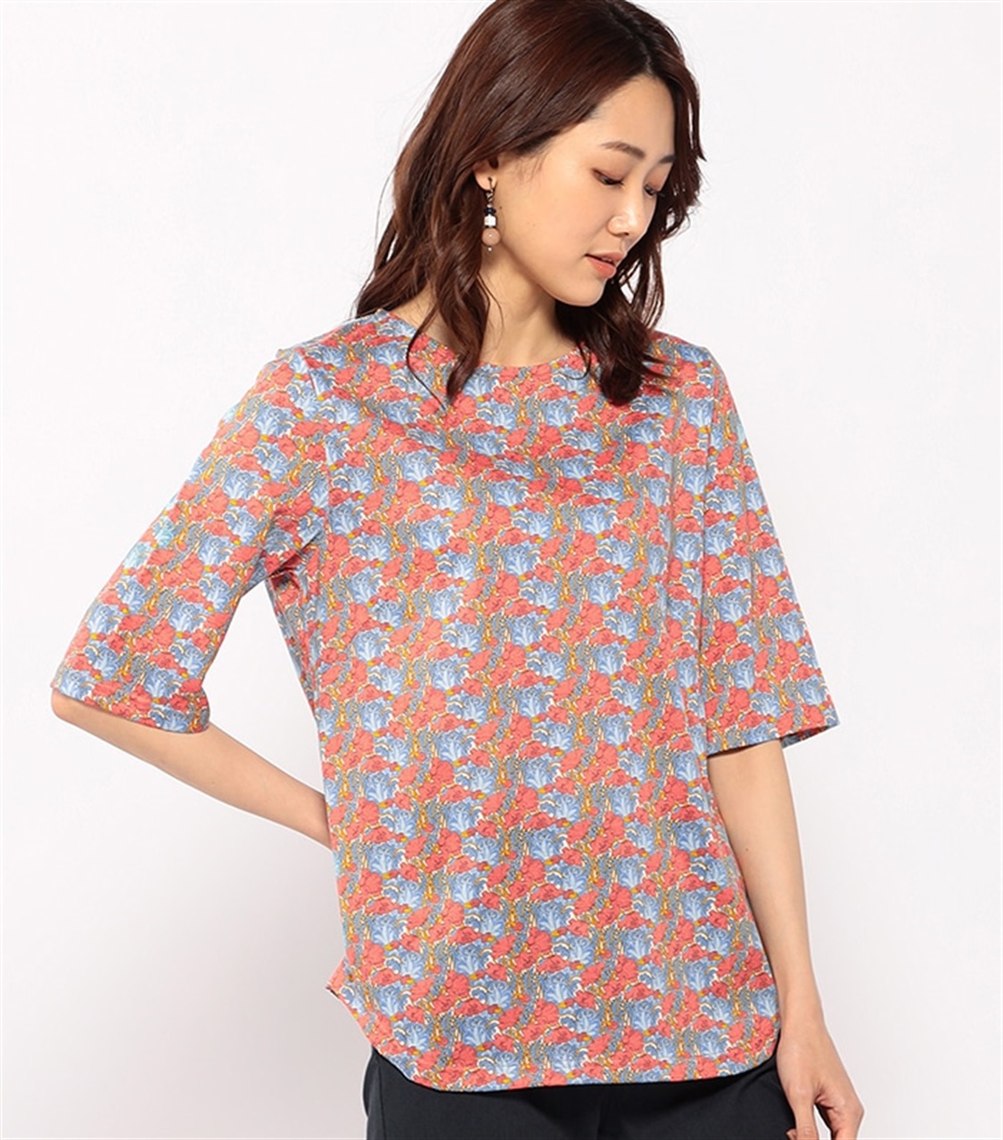 DECOY リバティプリントプルオーバー_variation_1