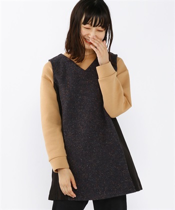 DECOY ツイードジャンパードレス_variationthumb_1