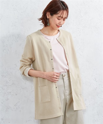 DECOY Wフェイスクルーネックカーディガン_variationthumb_2