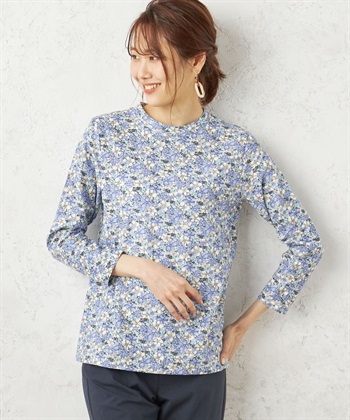 DECOY オーガニックコットン花柄プリントプルオーバー_variationthumb_3