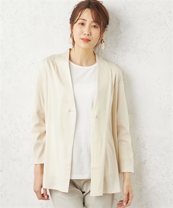 DECOY コットンレーヨンカットソーカーディガン_variationthumb_1