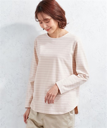 DECOY マルチボーダーベーシックカットソー_variationthumb_1