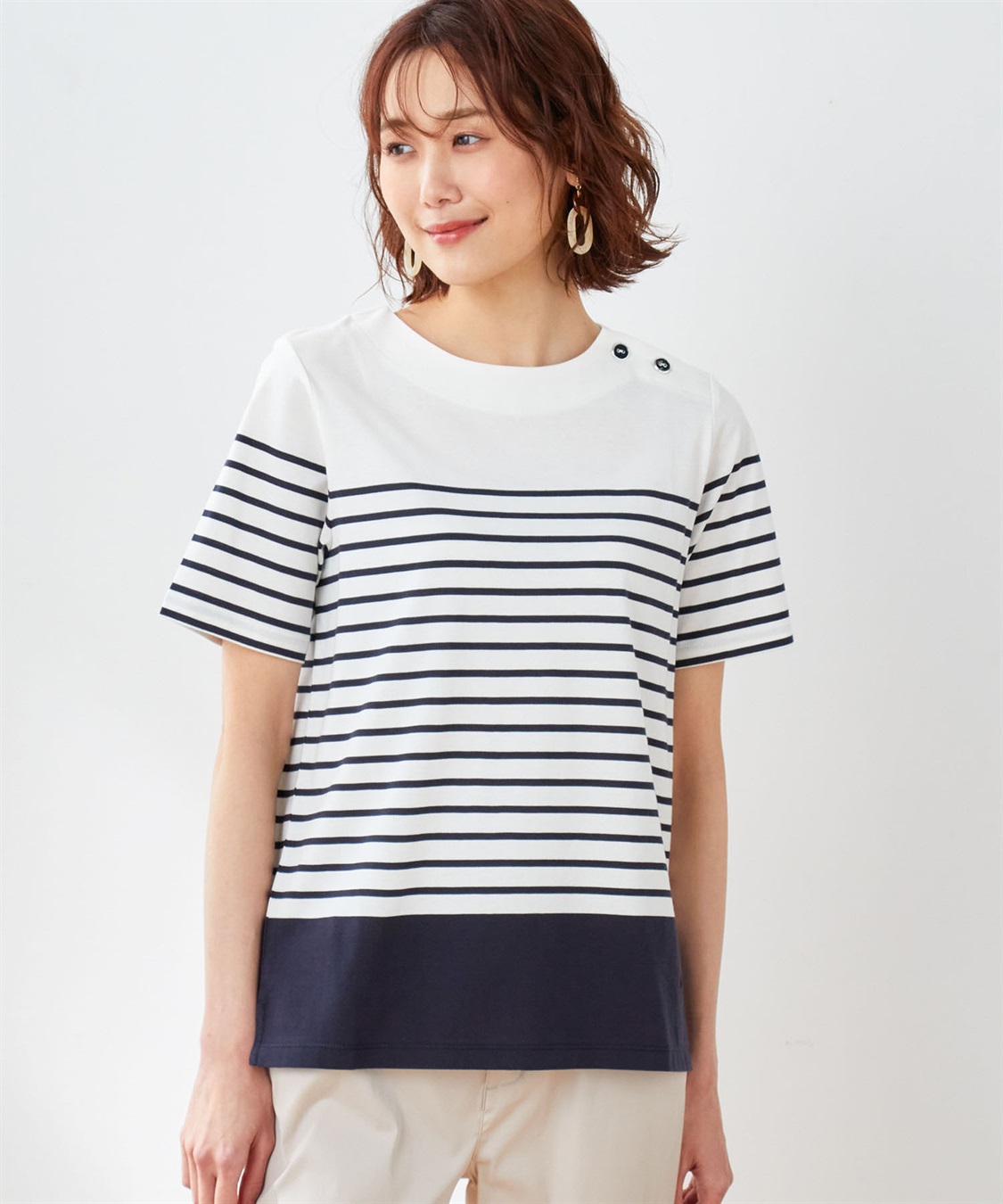 DECOY 【オーガニックコットン】リバティプリントプルオーバー_variation_2