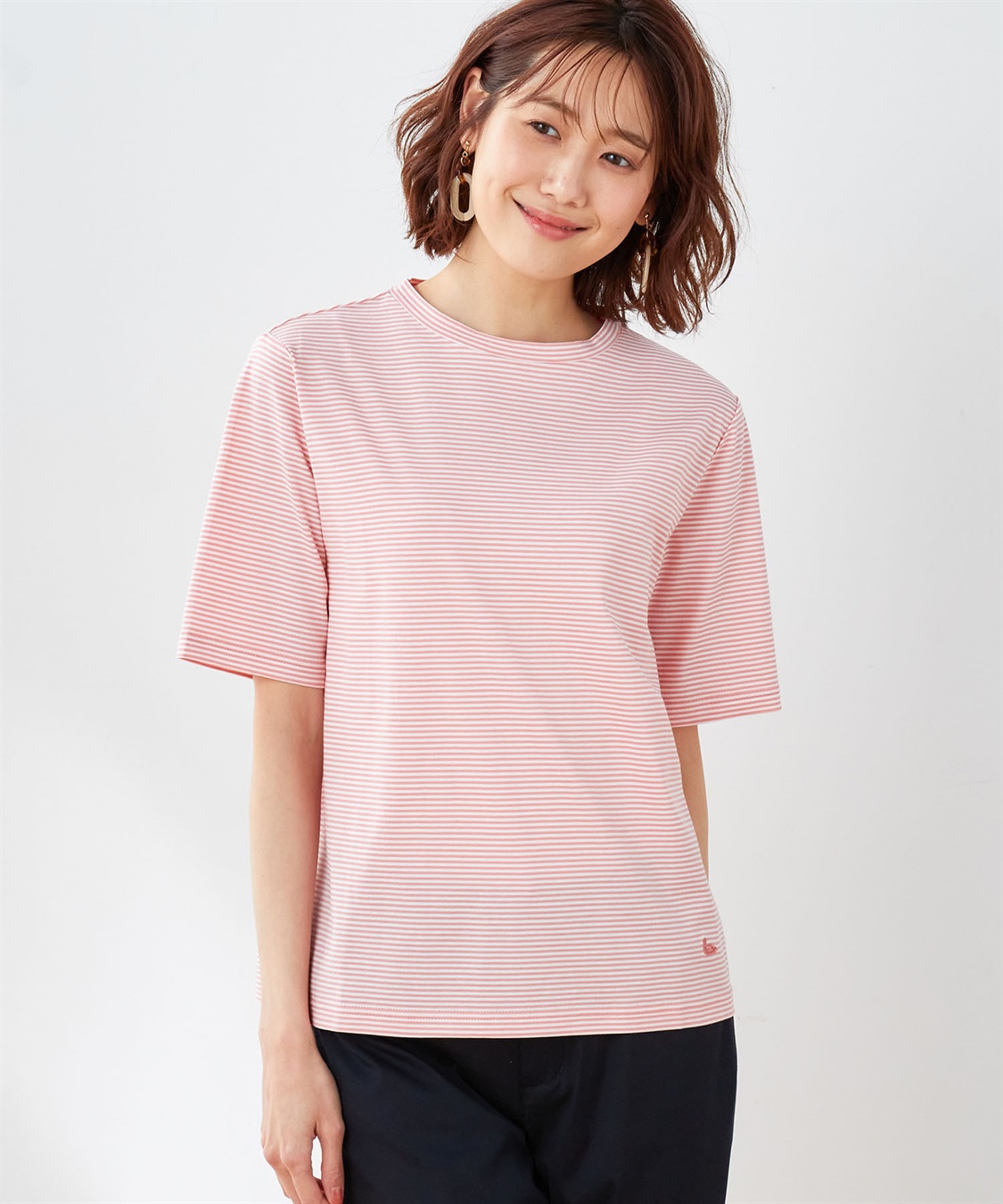 DECOY 【オーガニックコットン】ボーダープルオーバー_variation_2