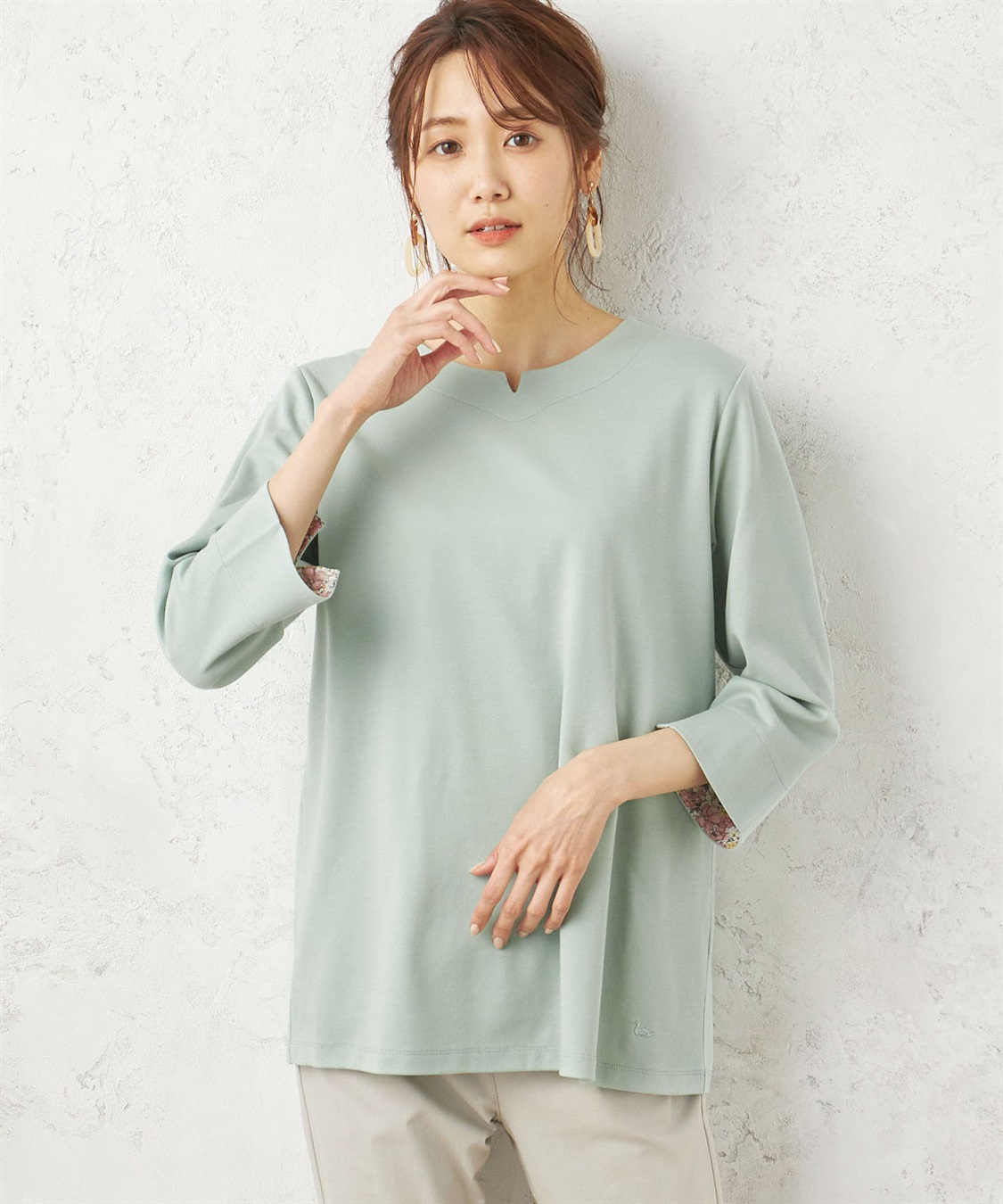 DECOY コットンポンチチュニック_main