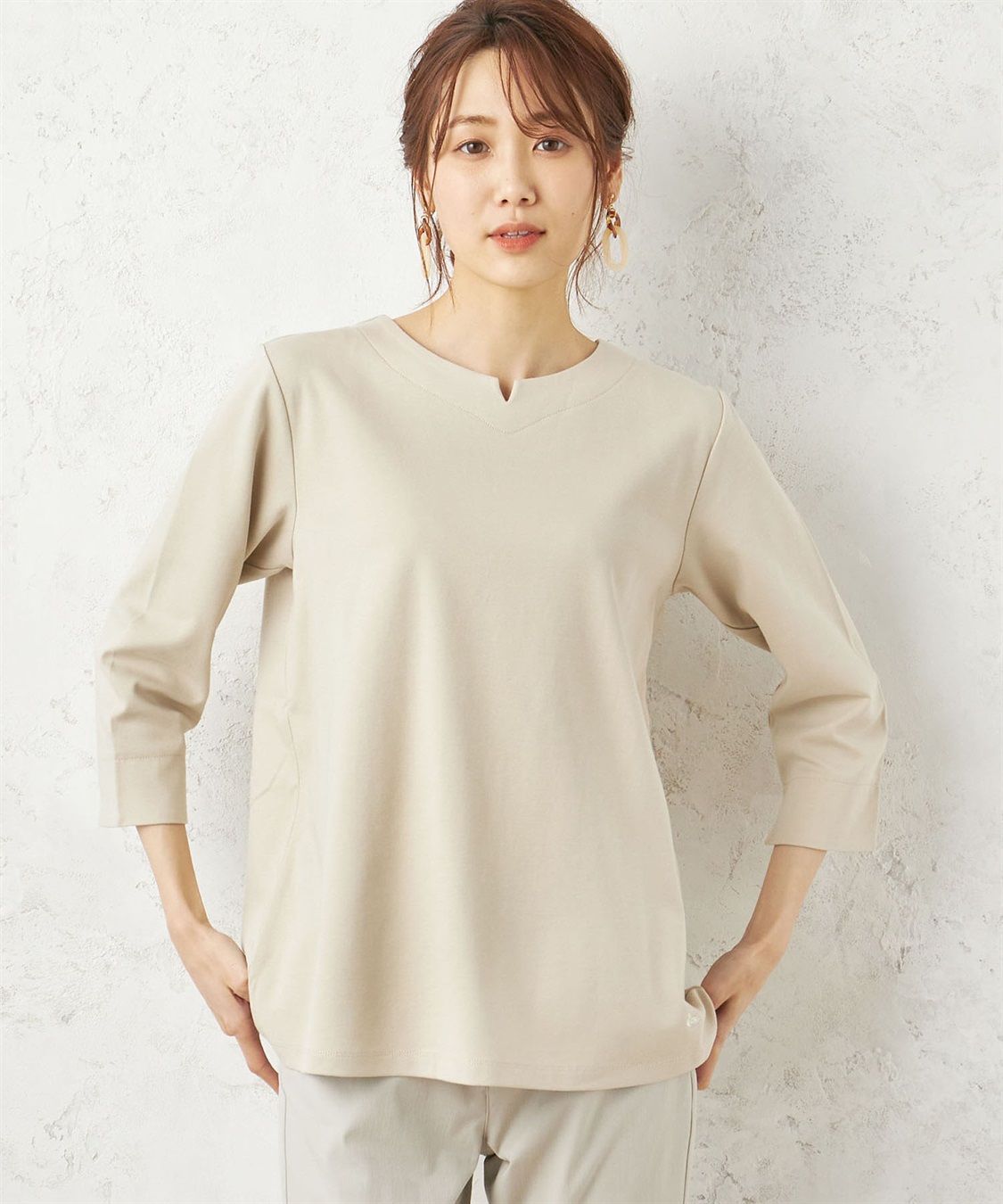 DECOY コットンポンチチュニック_variation_1
