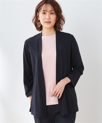 DECOY 【接触冷感・UVカット】プライムクールカーディガン_variationthumb_2