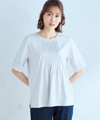 DECOY 【接触冷感・UVカット】レーススリーブプルオーバー_variationthumb_1