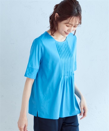 DECOY 【接触冷感・UVカット】レーススリーブプルオーバー_variationthumb_3