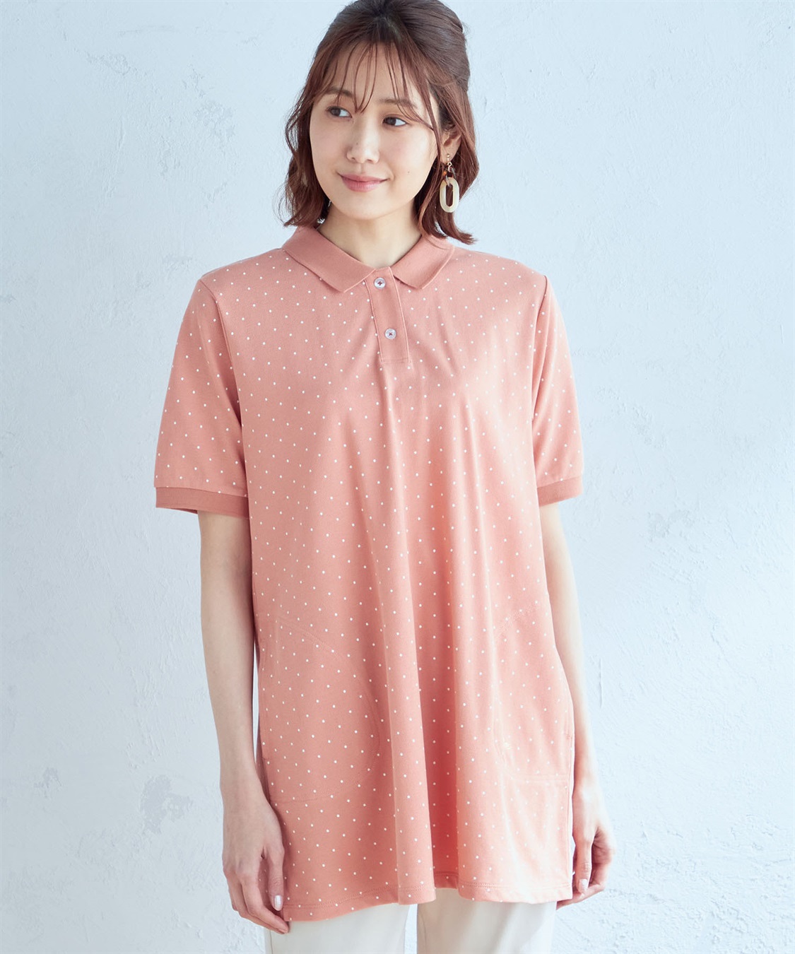 DECOY 【接触冷感・UVカット】ポロチュニック_variation_1