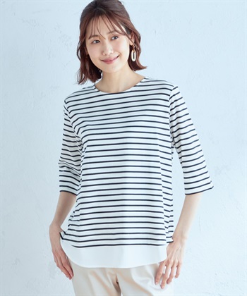 DECOY レイヤード風ボーダープルオーバー_variationthumb_1