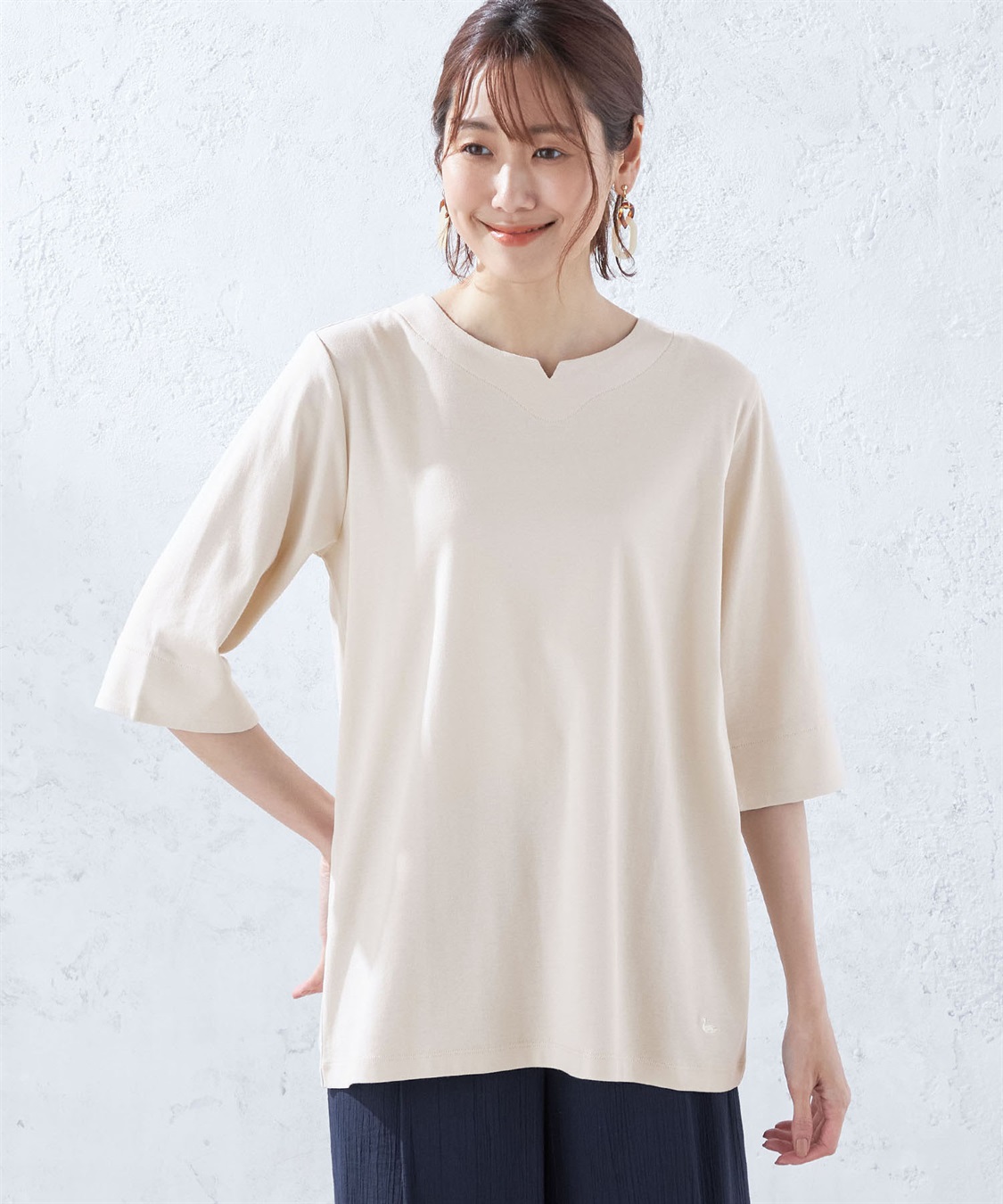 DECOY 【接触冷感】スムースチュニック_variation_1