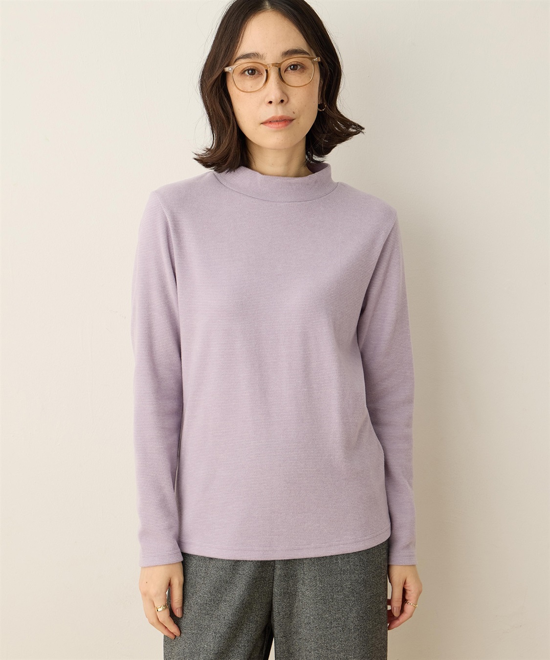 DECOY 【シアバター配合】ハイネックカットプルオーバー_variation_2