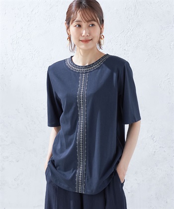 DECOY 【接触冷感】フロント刺しゅうプルオーバー_variationthumb_2