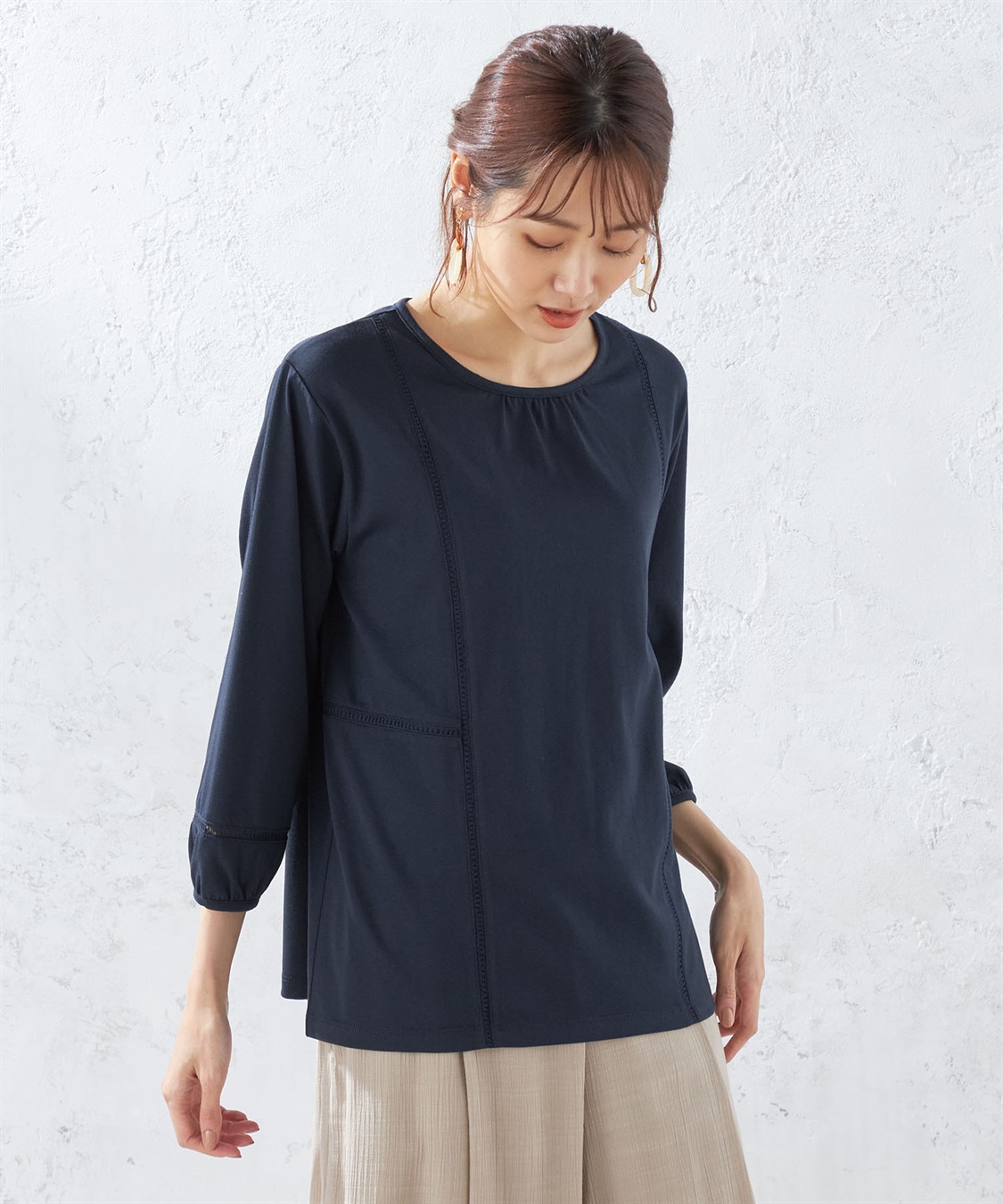 DECOY レース切替プルオーバー_variation_2