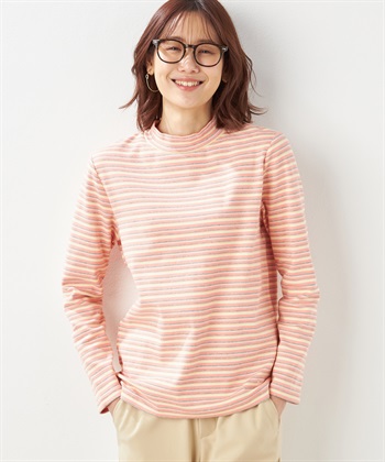 DECOY 【オーガニックコットン】スムースボーダーTシャツ_variationthumb_1