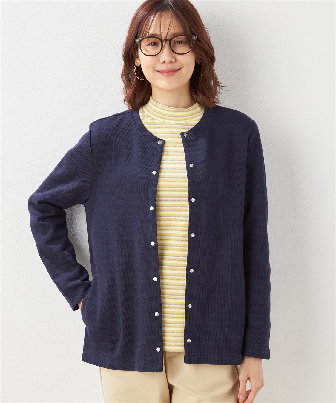 DECOY ダブルフェイスカーディガン_variation_3