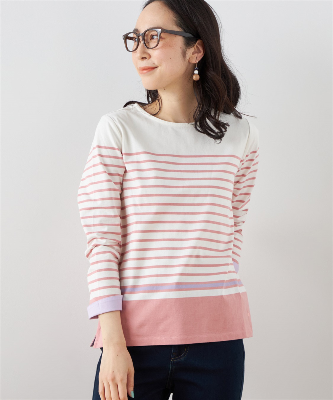 DECOY パネルボーダープルオーバー_main