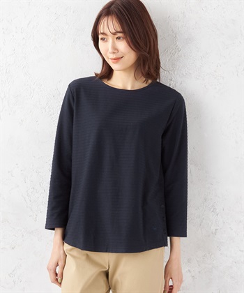 DECOY オーガニックコットンジャガード編みプルオーバー_variationthumb_3