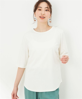 DECOY 【接触冷感】【UV対策】ひやさらコットンTシャツ_variationthumb_1