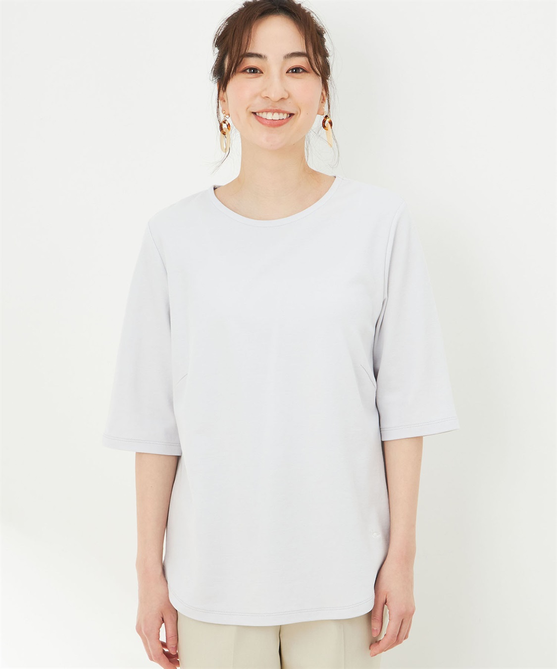 DECOY 【接触冷感】【UV対策】ひやさらコットンTシャツ_variation_2