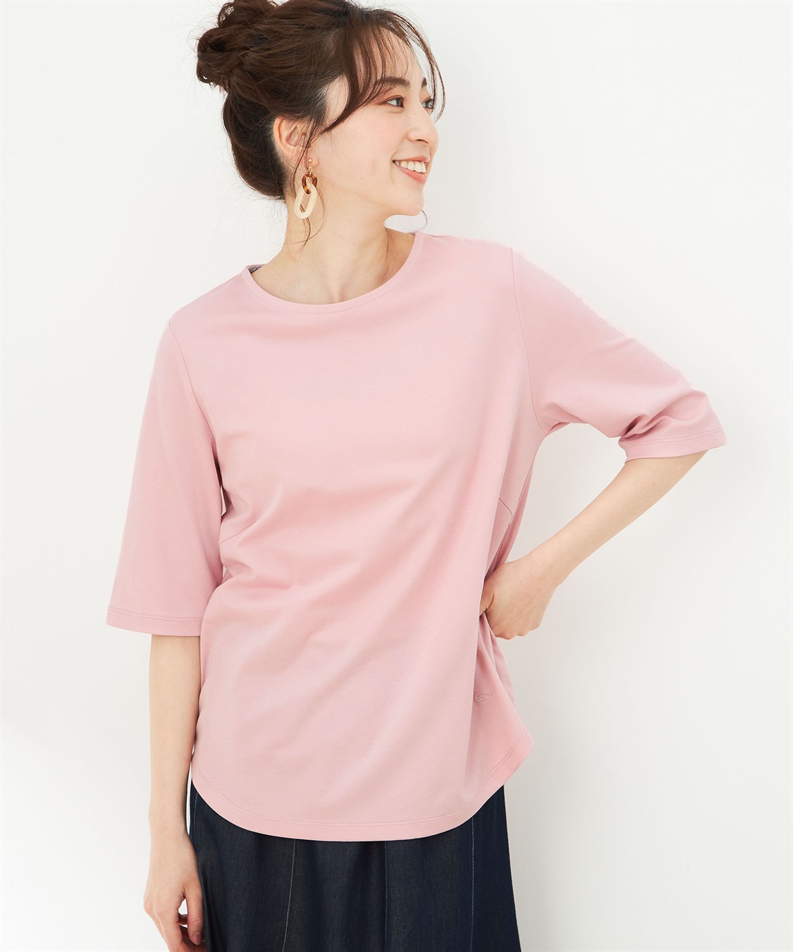 DECOY 【接触冷感】【UV対策】ひやさらコットンTシャツ_variation_3