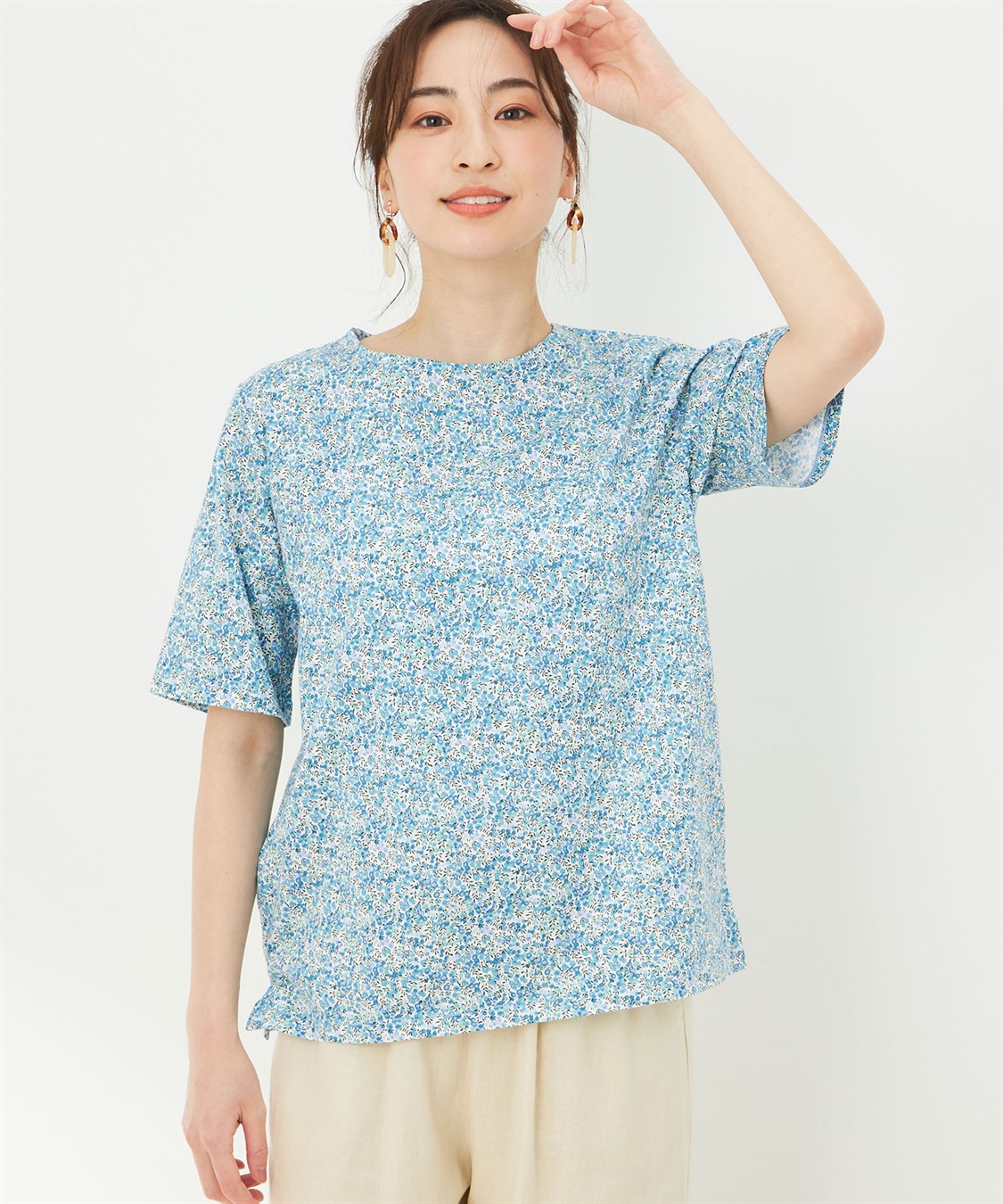 DECOY リバティプリントプルオーバー_variation_2