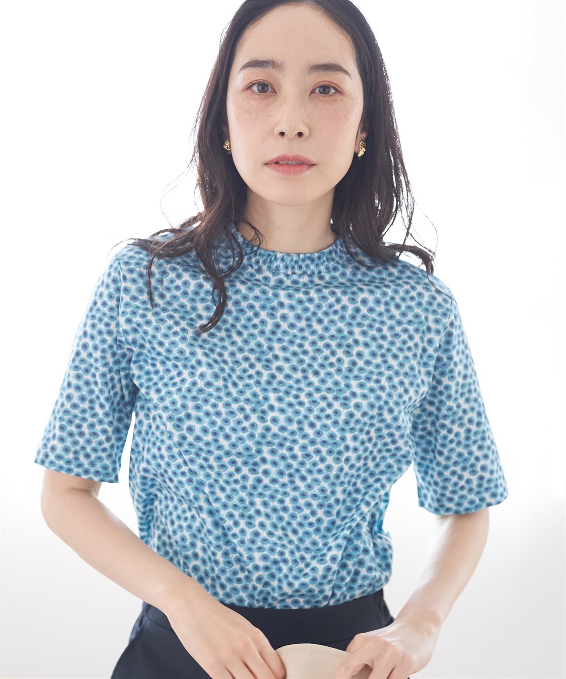 DECOY リバティプリントシャーリングプルオーバー_main