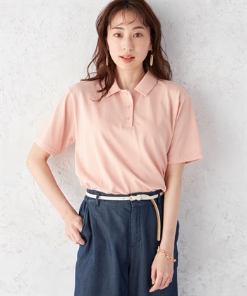 DECOY 【接触冷感】ひやさらカノコポロシャツ_variationthumb_1