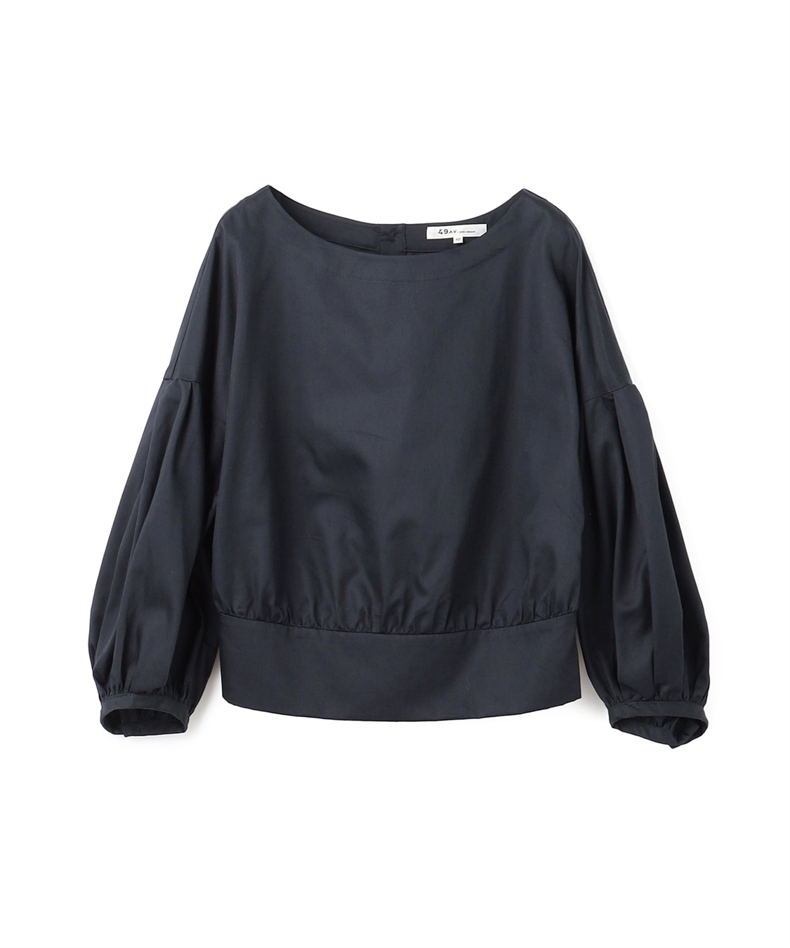 コットンサテンプルオーバーブラウス 49AV.junko shimada｜クロス 