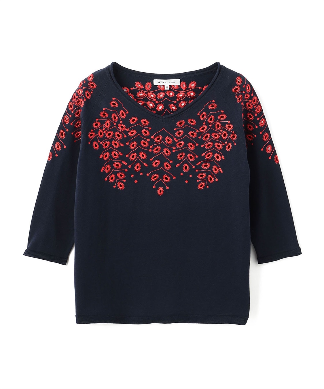カットワークデザインニット 49AV JUNKO SHIMADA｜クロスプラス