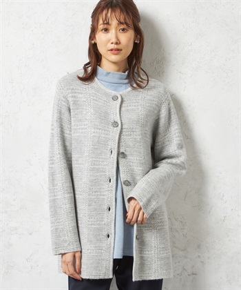 ジャガードコーディガン DECOY｜クロスプラス公式通販サイト