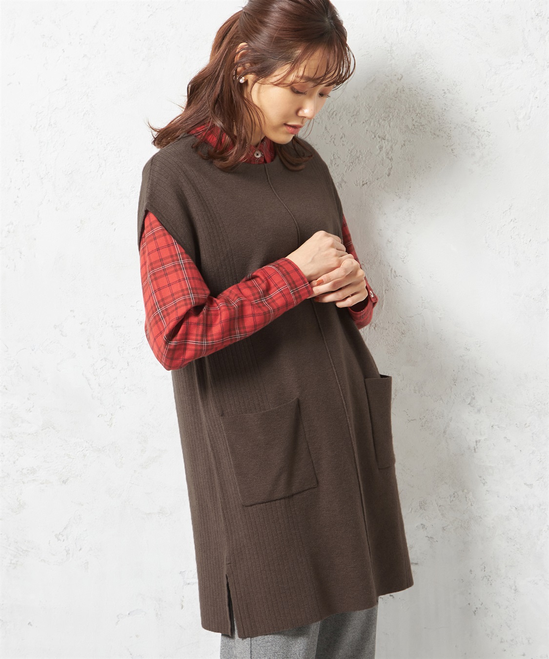 DECOY ニットジャンパードレス_variation_2