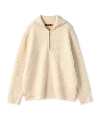 DECOY ハーフジップニットプルオーバー_variationthumb_1