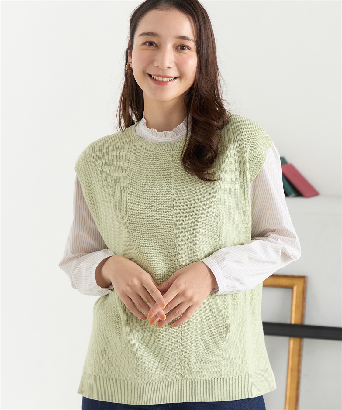 DECOY ニットベスト_main