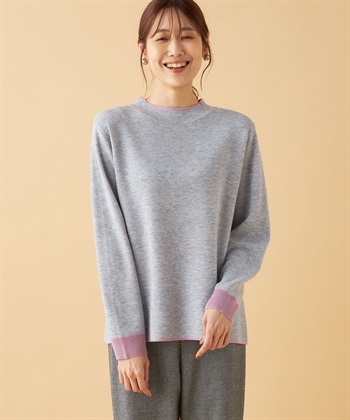 DECOY ダブルフェイスニットプルオーバー_variationthumb_1