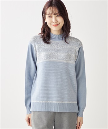 DECOY ジャガードニットプルオーバー_variationthumb_2