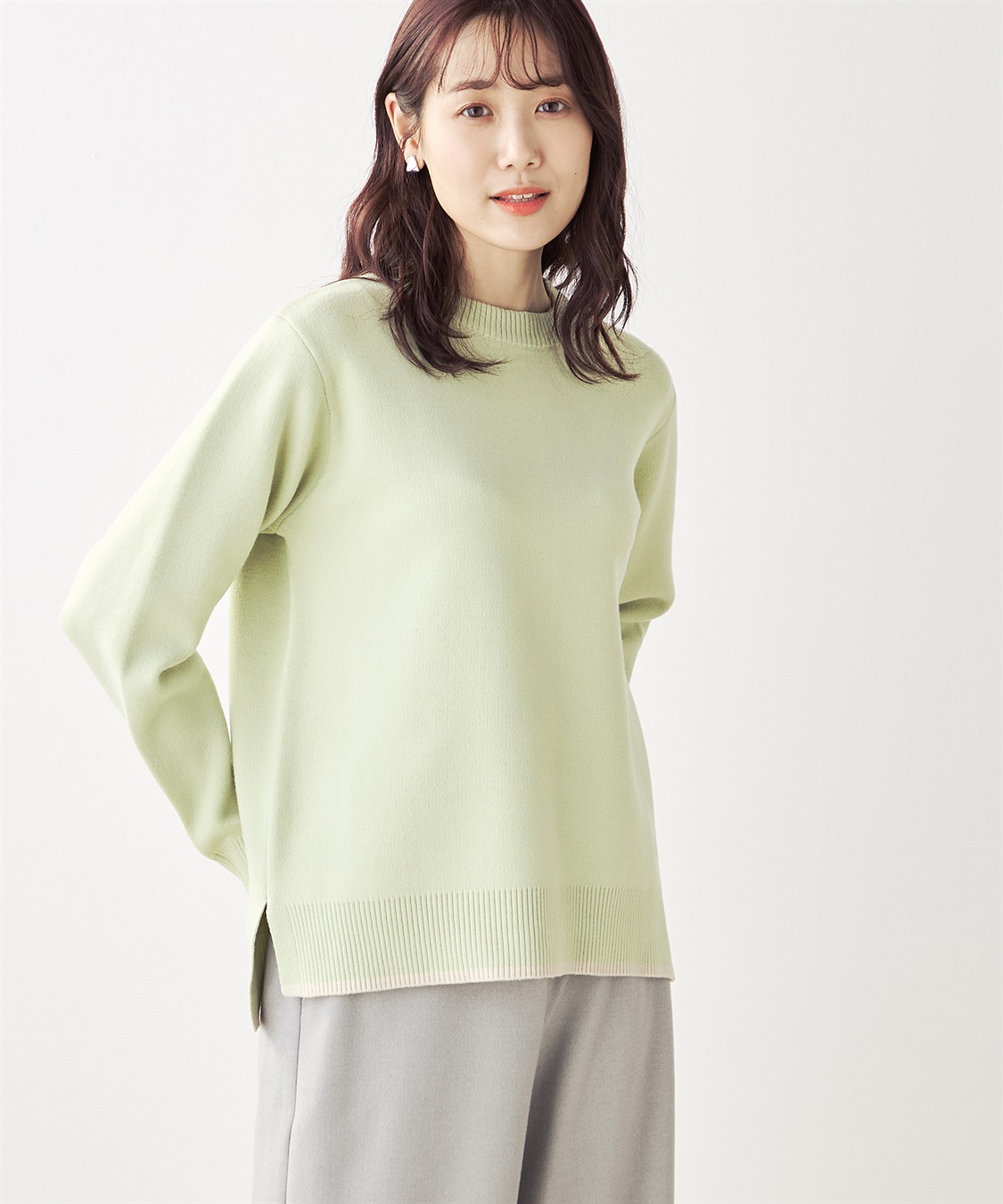 DECOY スムースニットプルオーバー_variation_2