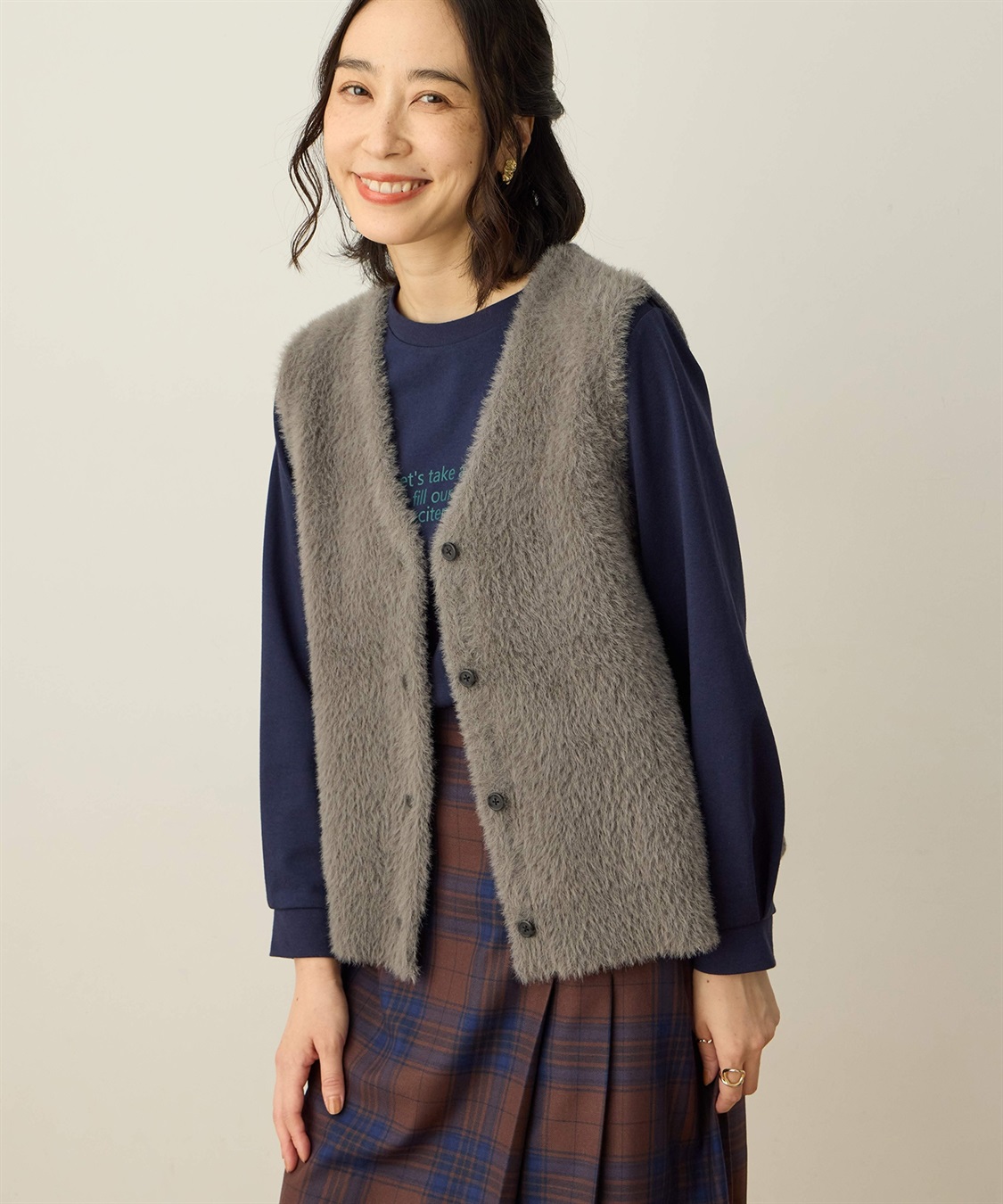 DECOY フェザーニットベスト_variation_1