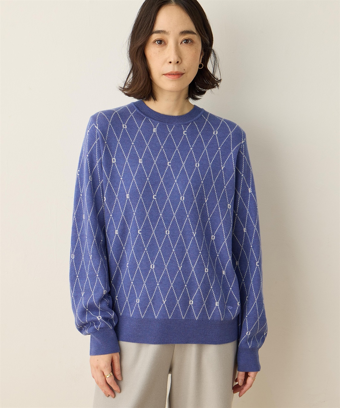 DECOY ジャガードプルオーバー_variation_1