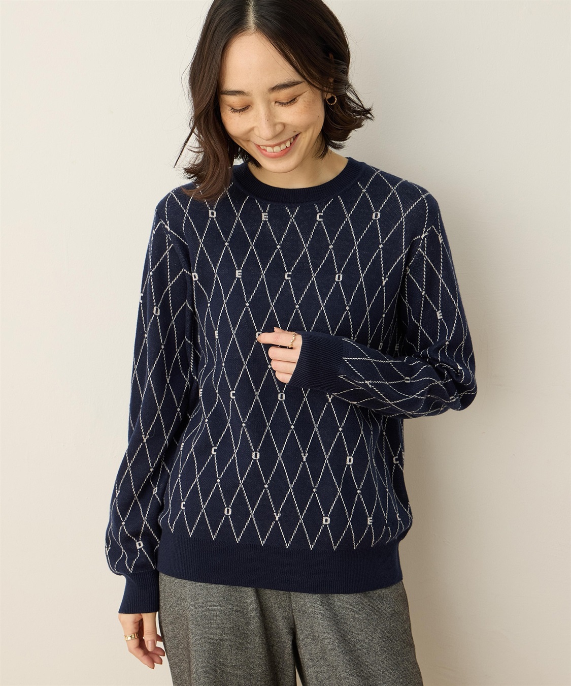 DECOY ジャガードプルオーバー_variation_2